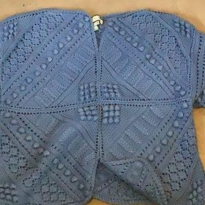 Women’s cotton crop sweater